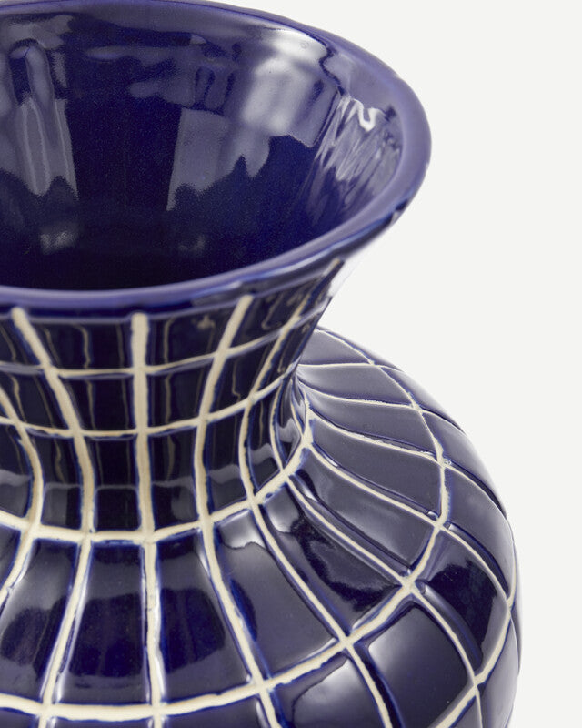 Hamam Vase - S - Dark blue