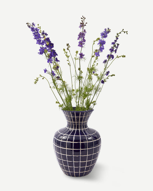 Hamam Vase - S - Dark blue
