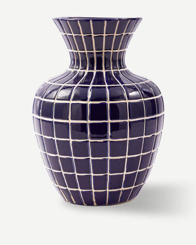 Hamam Vase - S - Dark blue