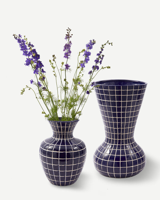 Hamam Vase - S - Dark blue