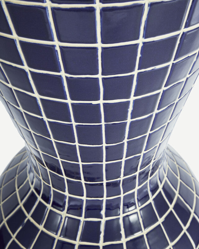 Hamam Vase - L - Dark blue