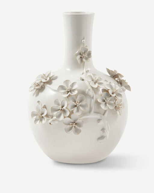 3D Buttercup Vase - White