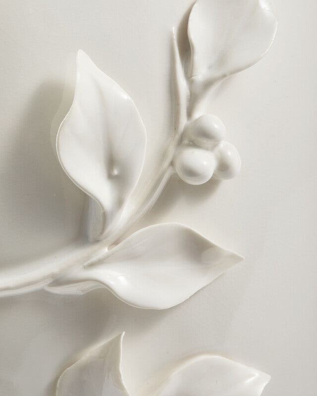 3D Birds Vase - White