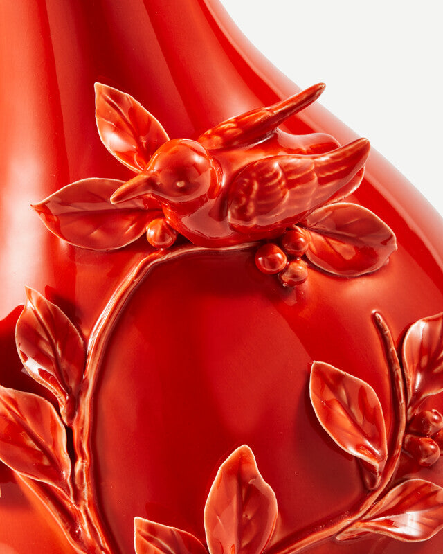 3D Birds Vase - Orange