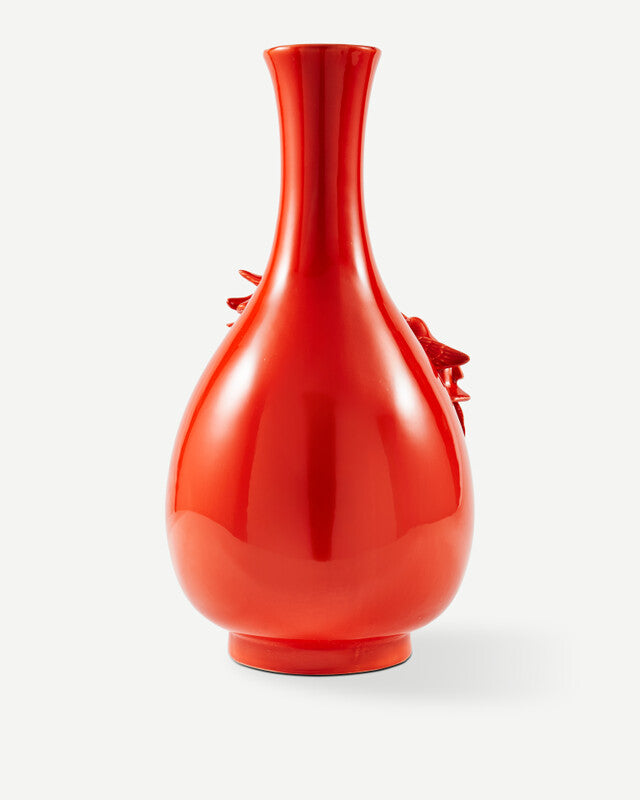 3D Birds Vase - Orange