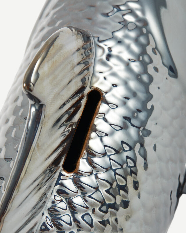 Fish Moneybox - Dark grey