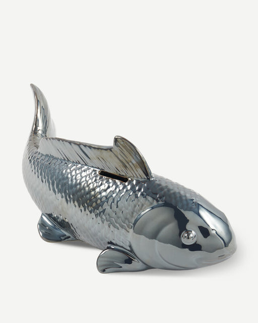 Fish Moneybox - Dark grey