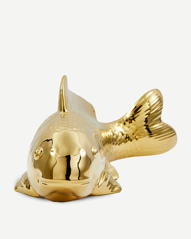 Fish Moneybox - Gold