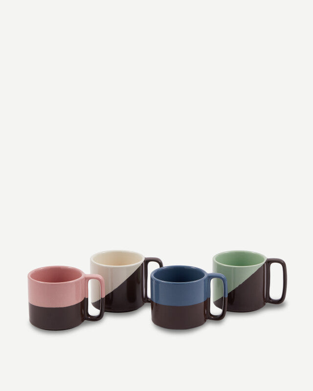 Stacking Mugs - Dark grey
