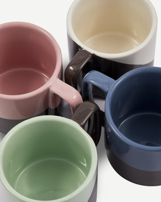 Stacking Mugs - Dark grey