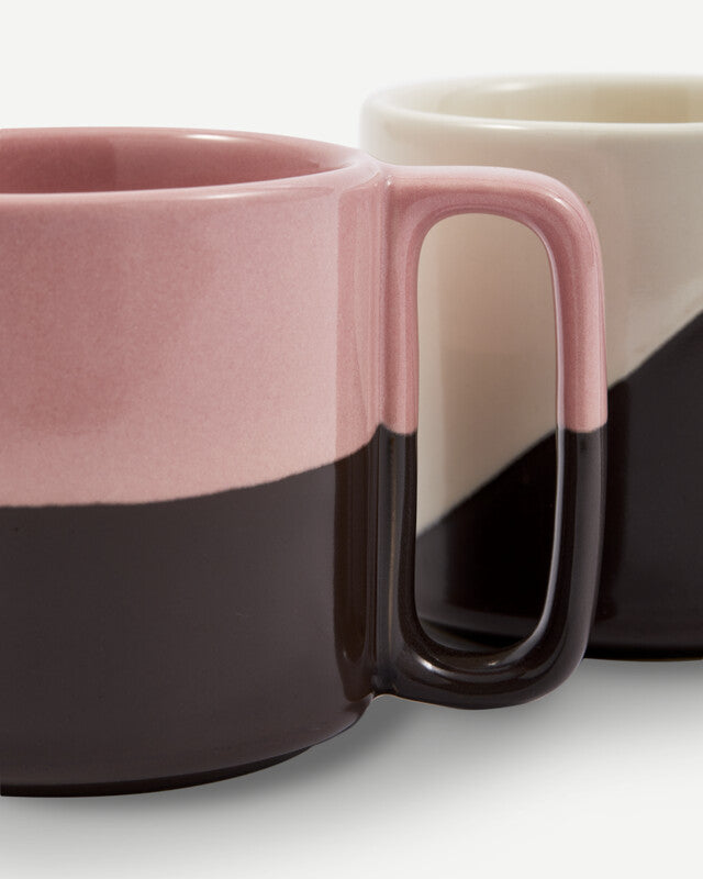 Stacking Mugs - Dark grey
