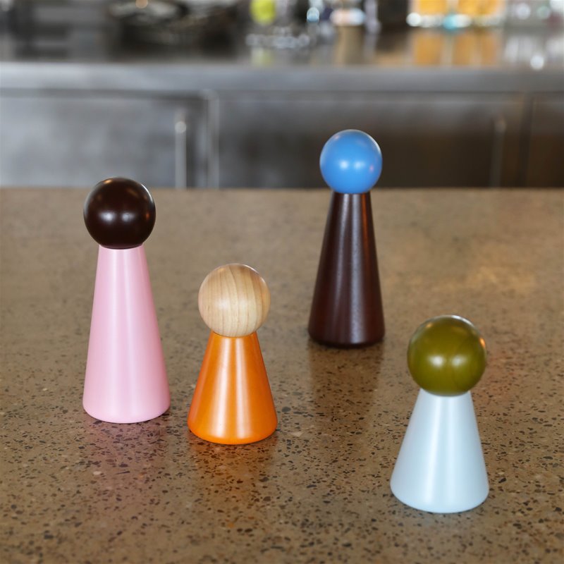 Salt & pepper halma large burgundy