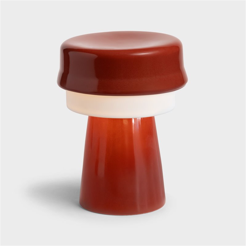 Tablelamp hat burgundy