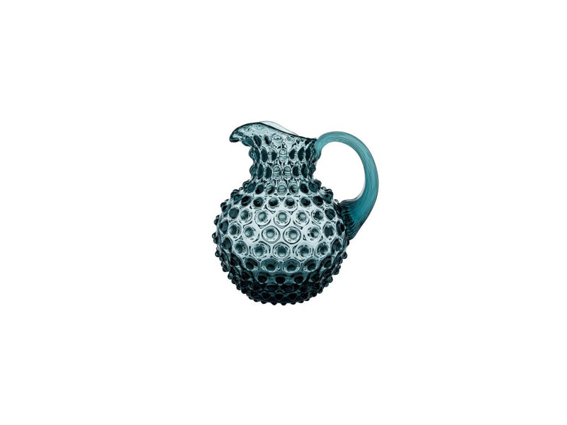 Paris Hobnail Jug 2L Crystal + Gold