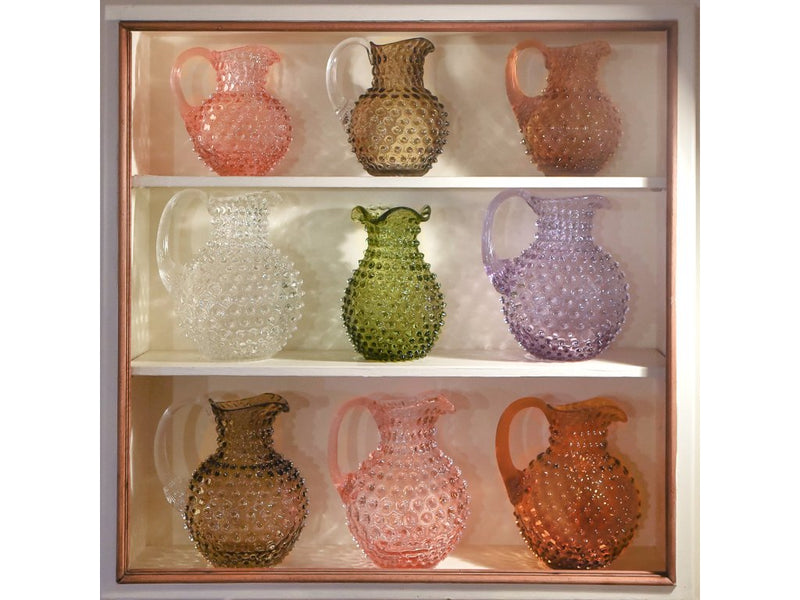 Paris Hobnail Jug 2L New Brown