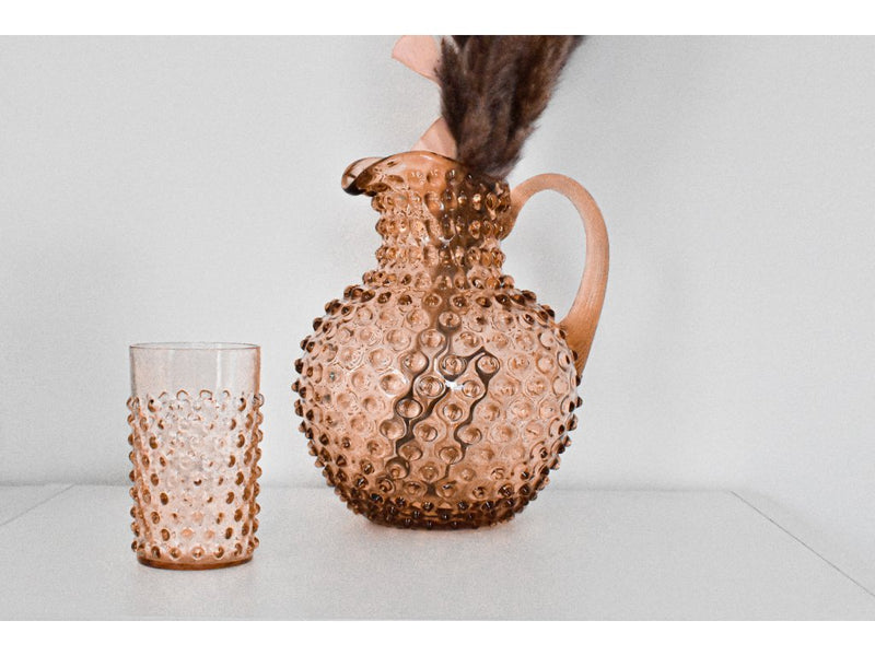 Paris Hobnail Jug 2L New Brown