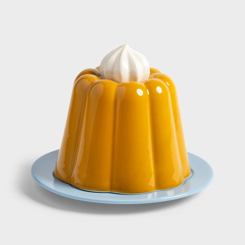 Cloche pudding yellow