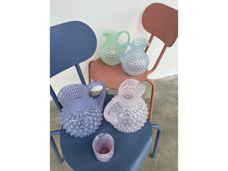 Alice's Paris Hobnail Jug 2L Minty Green