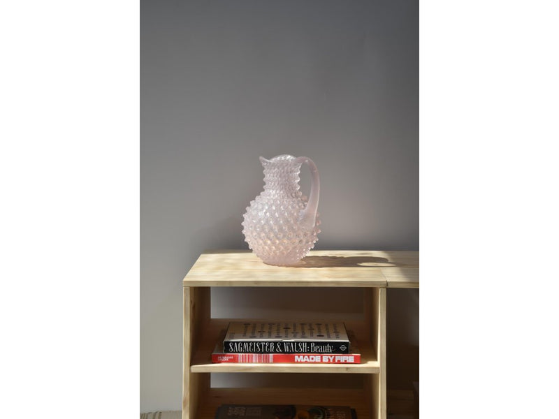 Alice's Paris Hobnail Jug 2L Silky Rose