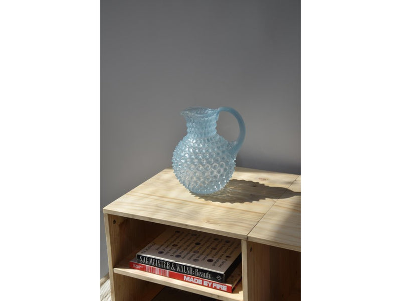 Alice's Paris Hobnail Jug 2L Pearly Blue