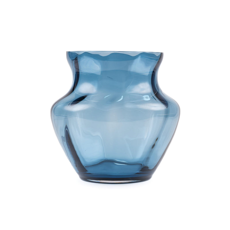 Dahlia Vase Blue smoke