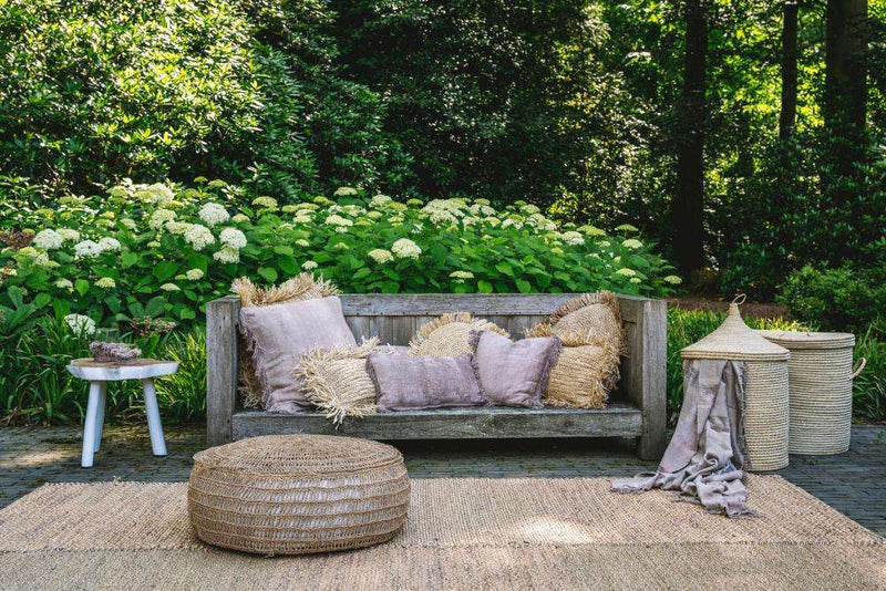 The Oh My Gee Cushion Cover - Concrete Velvet