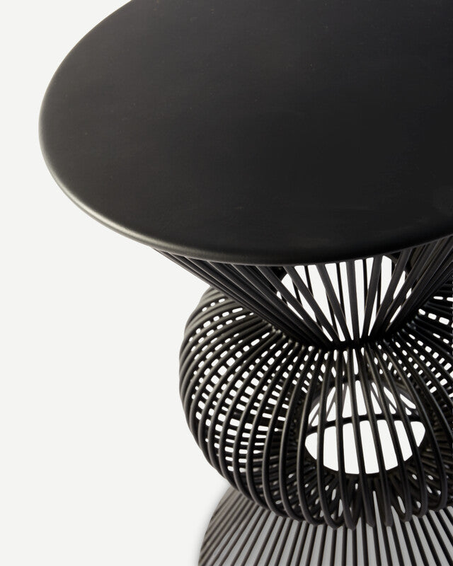 Wired Ball Stool - Black
