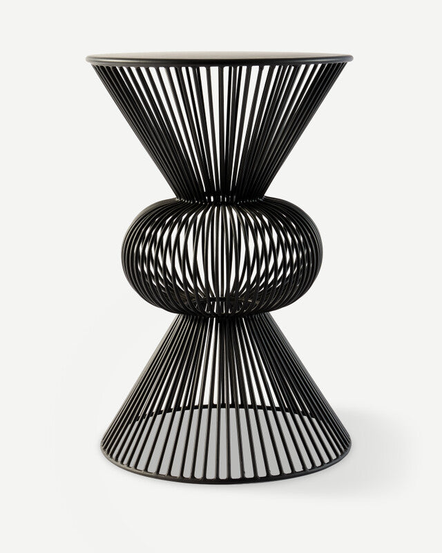 Wired Ball Stool - Black