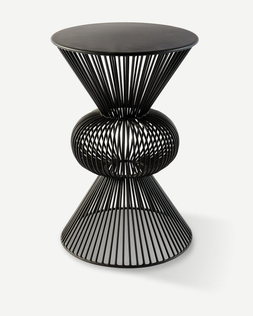 Wired Ball Stool - Black
