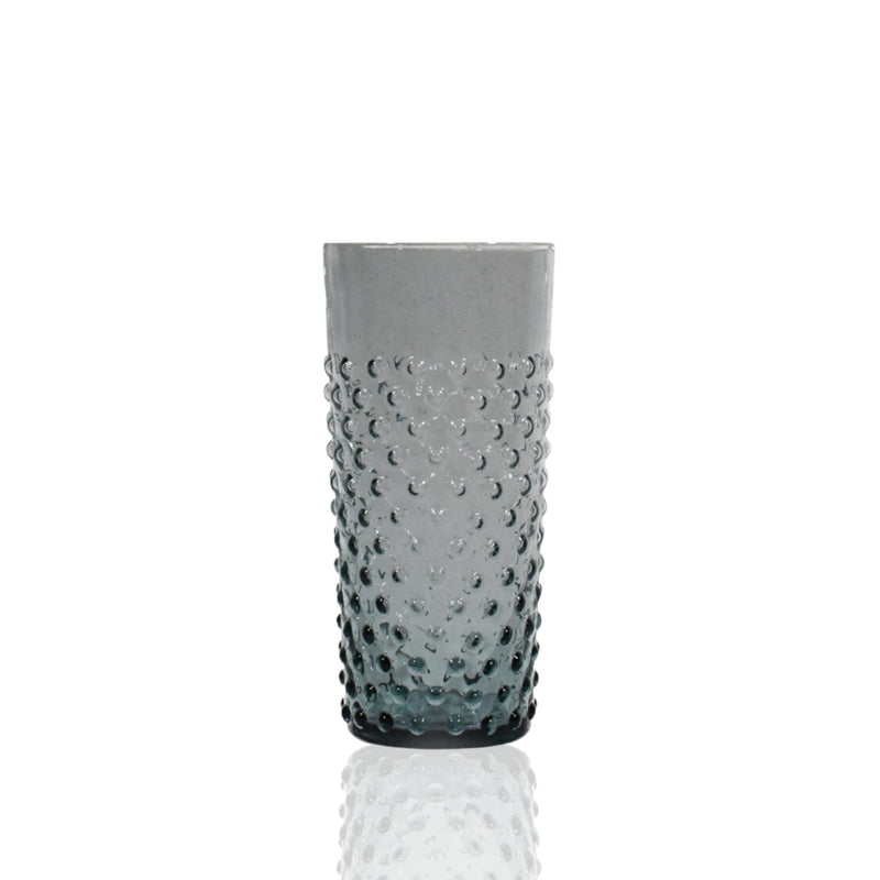 Hobnail Long Drink Steel blue