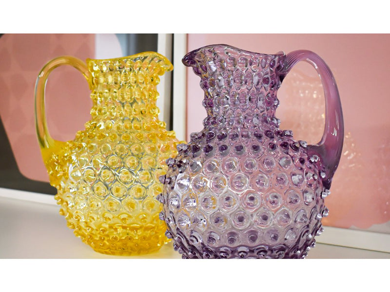 Paris Hobnail Jug 2L Citron