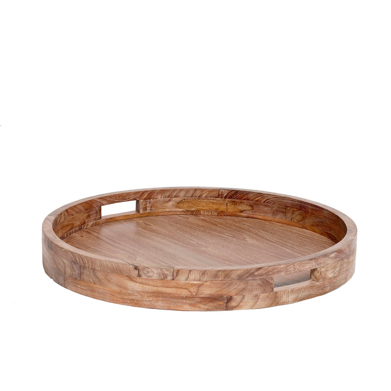 Round Tray wood