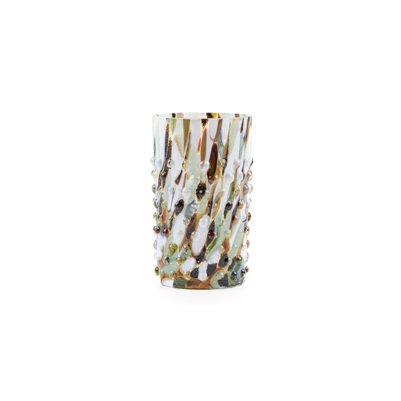 Confetti Hobnail Glass Marble