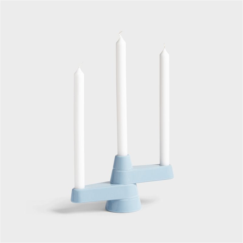 Candle holder brute blue