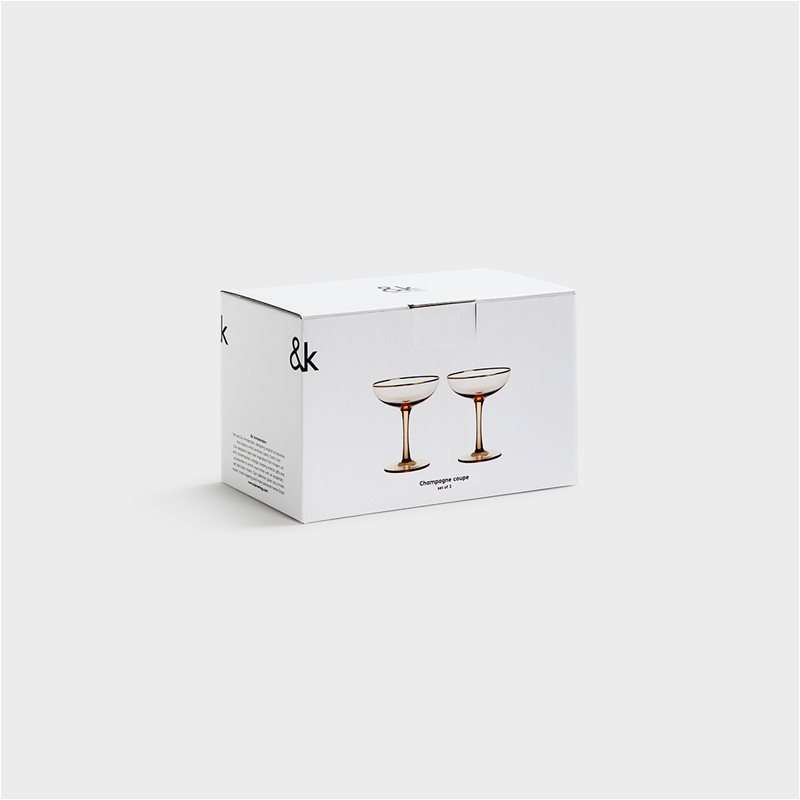 Gold Champagne Coupe