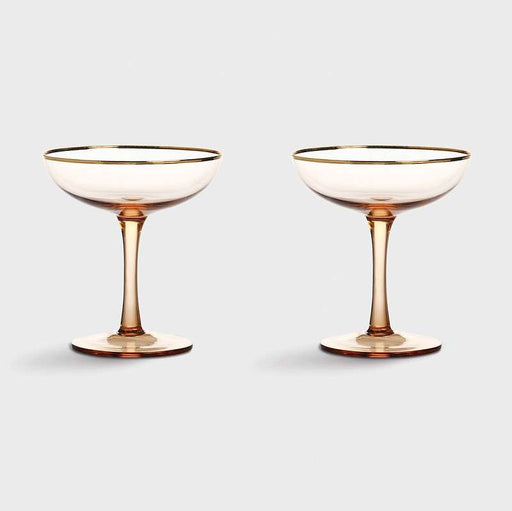 Gold Champagne Coupe