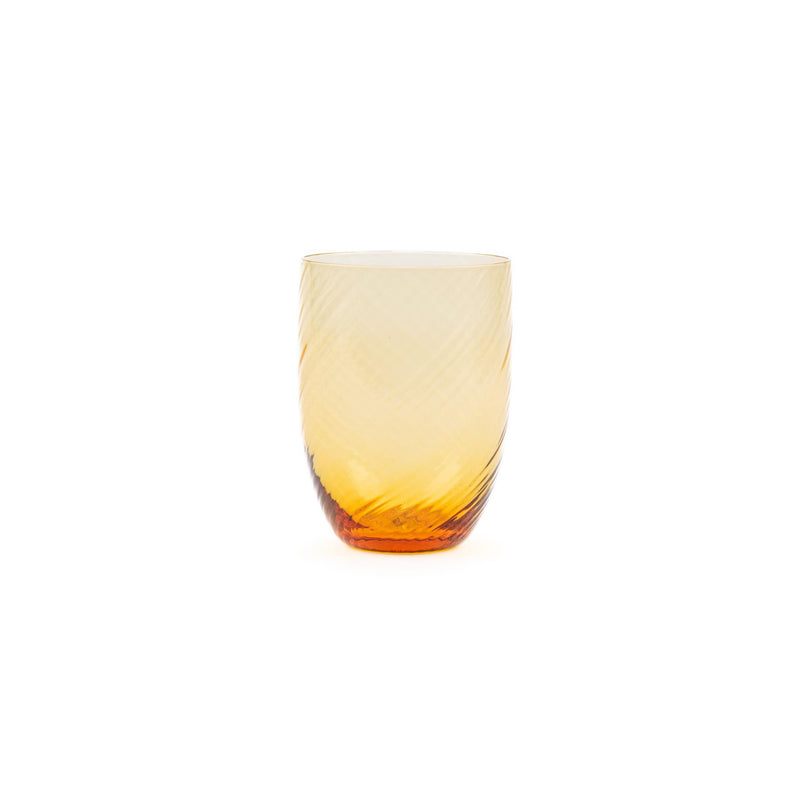 Spiral tumbler Amber