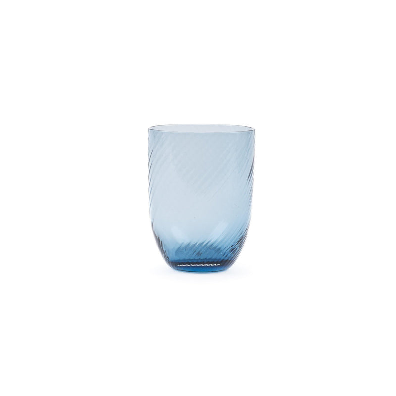 Spiral tumbler Blue smoke