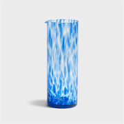 tortoise blue carafe drink ware glass jug