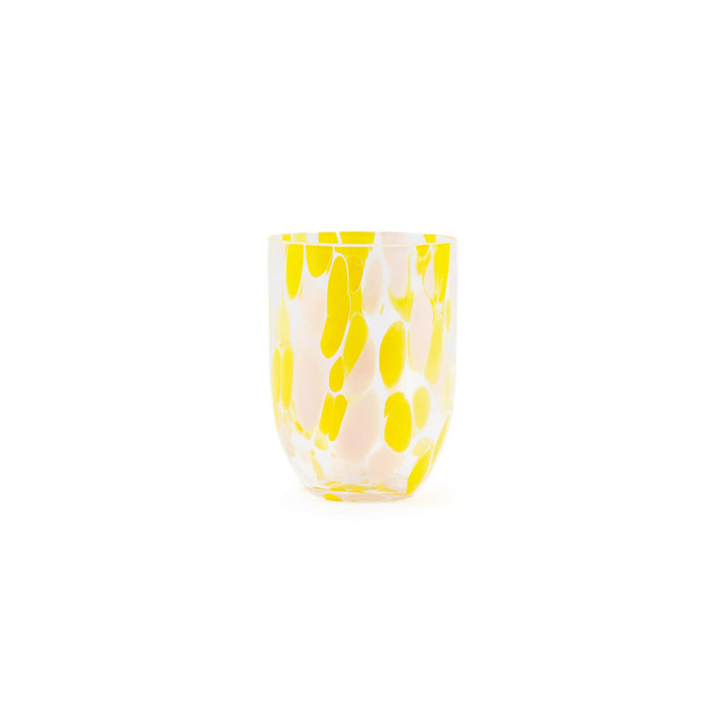 Big Confetti tumbler Rosa + Yellow