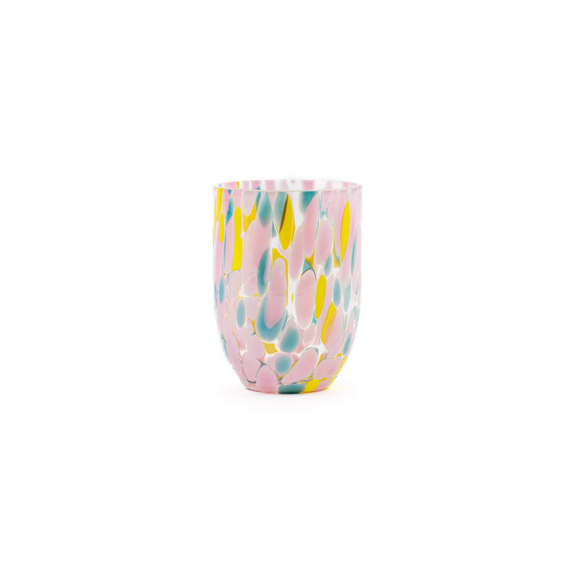 Big Confetti tumbler Rosa+Yellow+Tyrkys