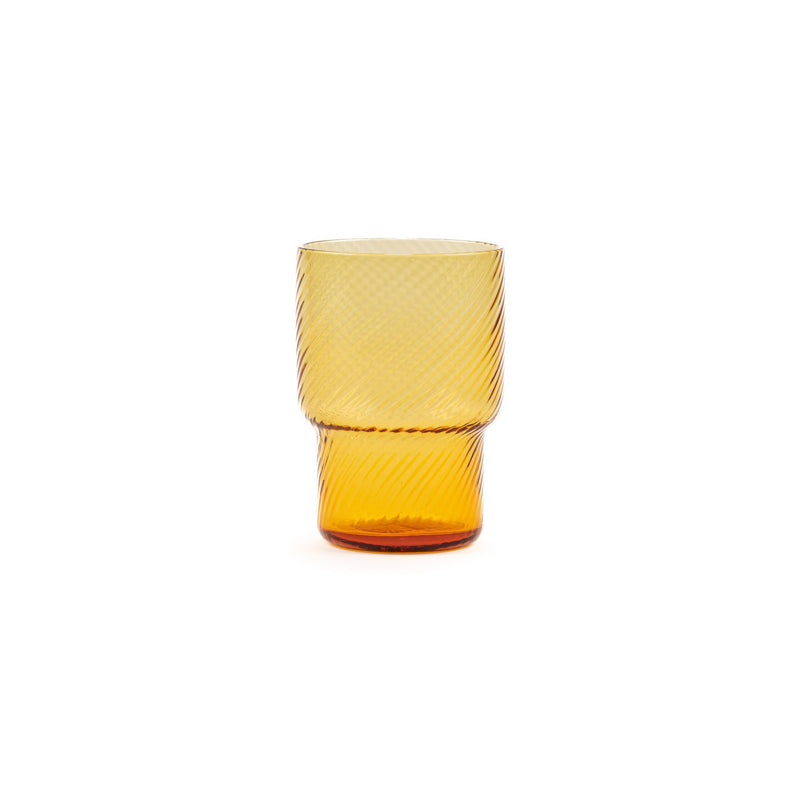 Luna Spiral tumbler Middle Amber