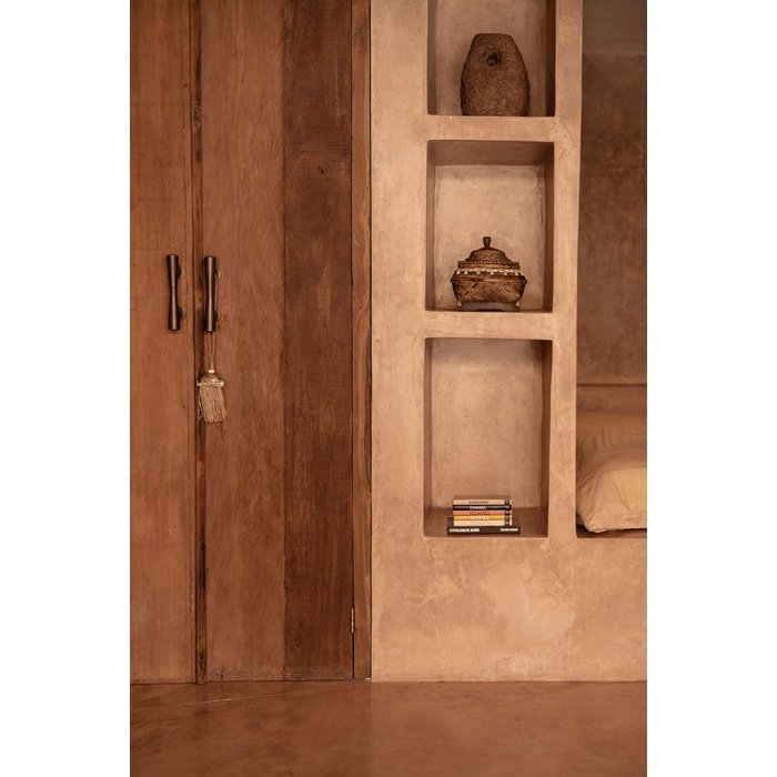 The Terra Totem Candle Holder - Brown
