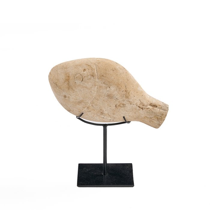 The Fish Stone on Stand - S