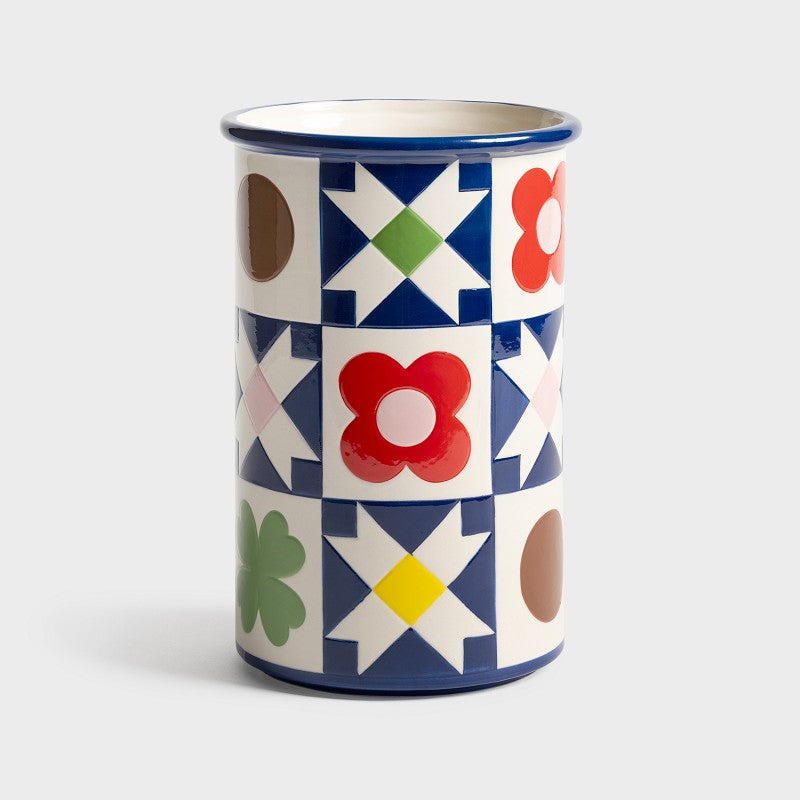 Vase patch quilt