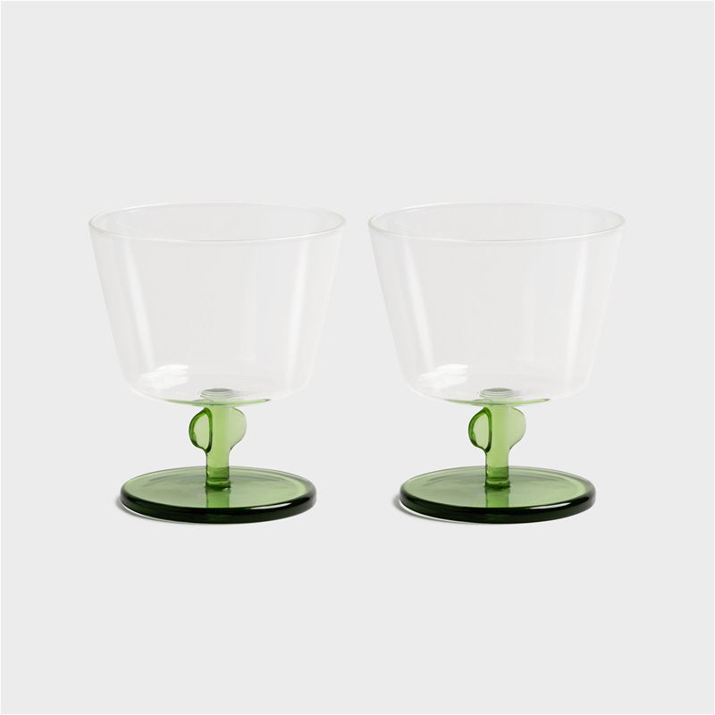 Water glass petal set of 2