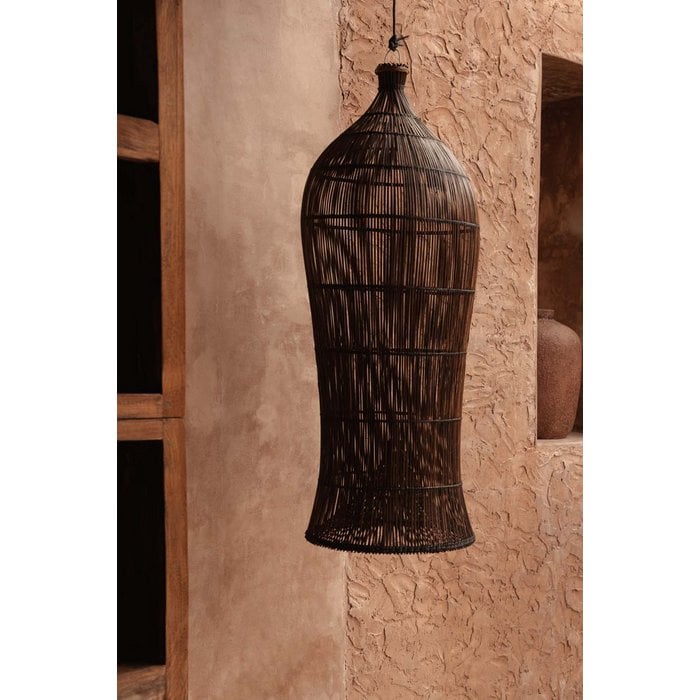 The Oasis Tower Pendant - Dark Walnut - XL