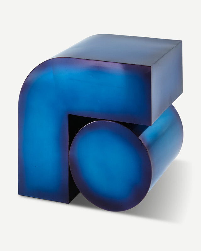 Kombo Side Table - Dark blue