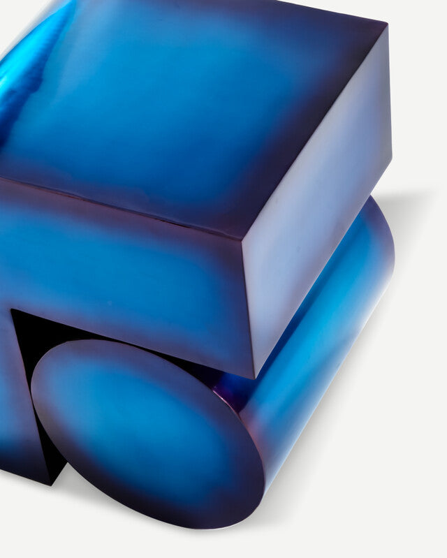 Kombo Side Table - Dark blue