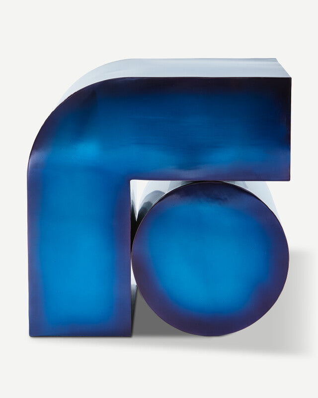 Kombo Side Table - Dark blue